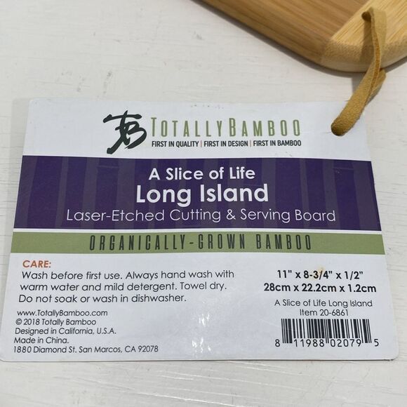 Long Island Bamboo Cutting Board - Picture 7 of 8